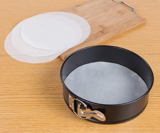 Webake Springform Pan Set 7 Inch Cheesecake Pan Leakproof Round Baking Cake Mold Deep Dish with Removable Bottom Insta Pot Pressure Cooker with 30 Pcs Parchment Paper Liners