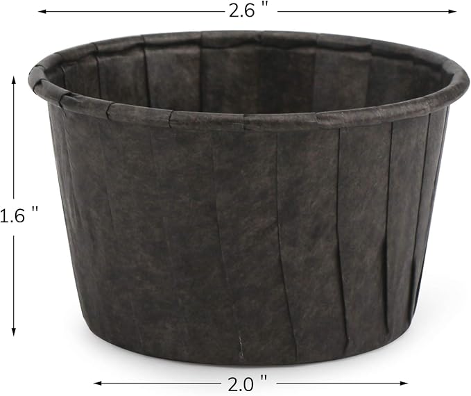 EUSOAR Baking Cups, 50pcs 3.5oz Cupcake Liners, Christmas Muffin Cupcake Liners, Cupcake Wrappers, Cupcake paper, Paper Cupcake Liners Holder, Disposable Ramekins, Muffin Pan Baking Cups
