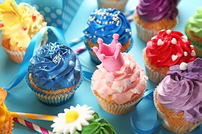 Edible Pastel Sprinkles for Cake Decorating, Purple Pink Blue White Green Pearl Confetti Jimmies Mix Pastel Sprinkles for Cake Ice Cream Cupcakes Baking Topping Supplies 3.53oz/100g