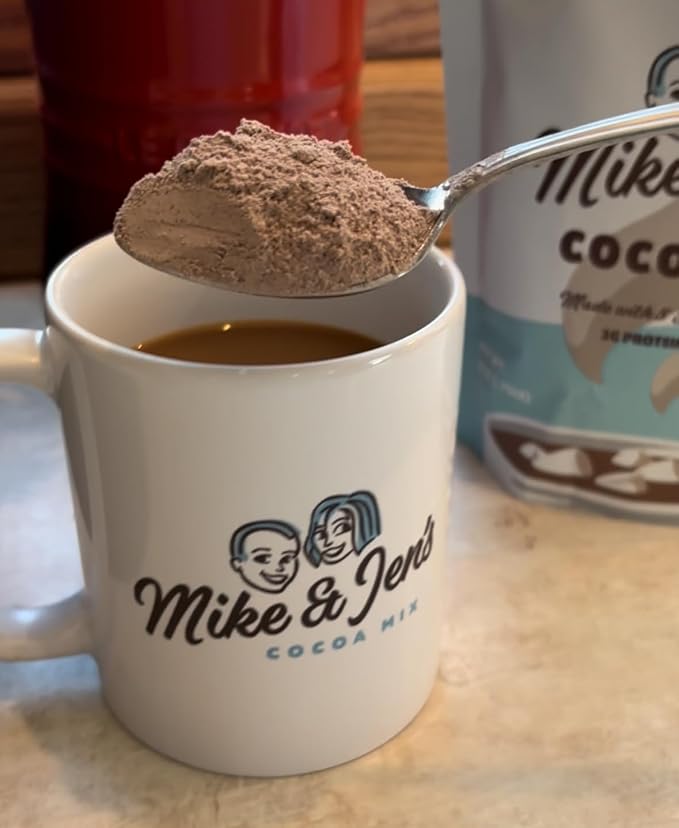 Mike & Jen's Hot Cocoa Mix - Rich and Creamy Chocolate Powder Drink, Bulk Size, 2.5 LB (40 oz), 35 Servings