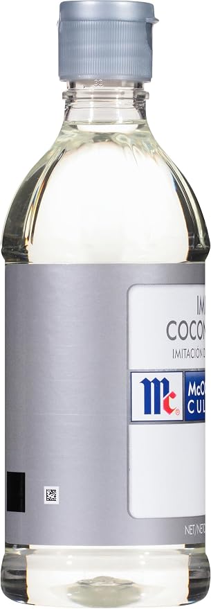 McCormick Culinary Imitation Coconut Extract, 16 fl oz - One 16 Fluid Ounce Bottle of Coconut Flavoring Extract for Baked Goods, Desserts, Beverages and More