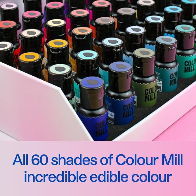 Colour Mill Aqua Blend Water-Based Food Coloring, 20 Milliliters - Complete Collection - All 60 Colors