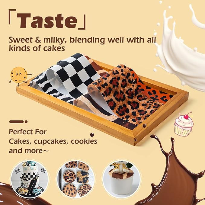 Race Car Edible Cake Wrap Topper Decoration, 1 Random Border Style, 4 x 12 inches