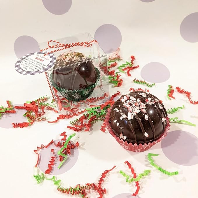 XINHPKGG 50pcs Clear Favor Boxes 3x3x3 Inch Clear Chocolate Bomb Boxes Small Gift Box Cupcake Box for Birthday Wedding Party
