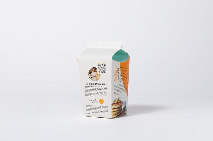 Fine French Pastry Flour, 2 Pack, by Dominique Ansel & Grands Moulins De Paris, T55 Soft White Wheat Flour From France, Ideal for Baking Pancakes, Sponge Cakes and Light and Airy Pastries, 1.65lb Carton, Pack of 2