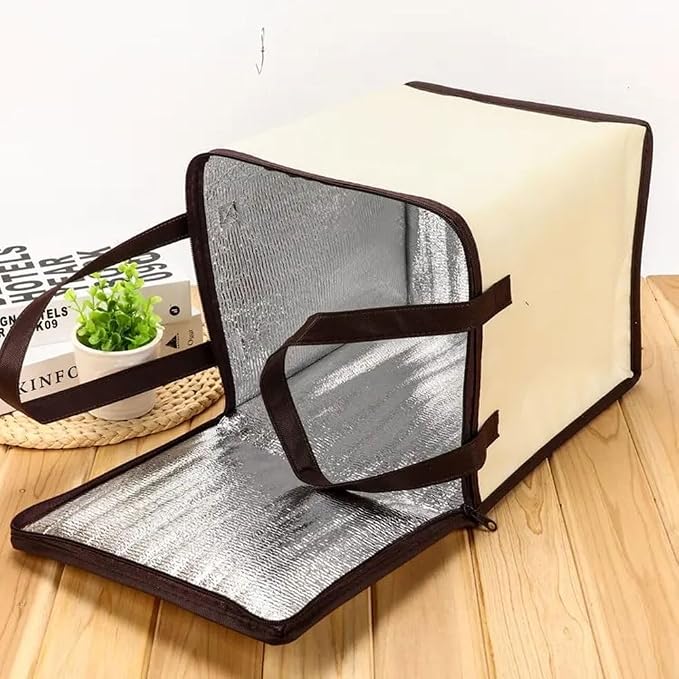 Dough Proofer Box, Nine Gear Adjustment Proofing Box with Heater, High and Low Precise Temperature Adjustment, Fold Proofer, Reusable, Bread Making Tools Kit for Making Bread/Yogurt/Natto