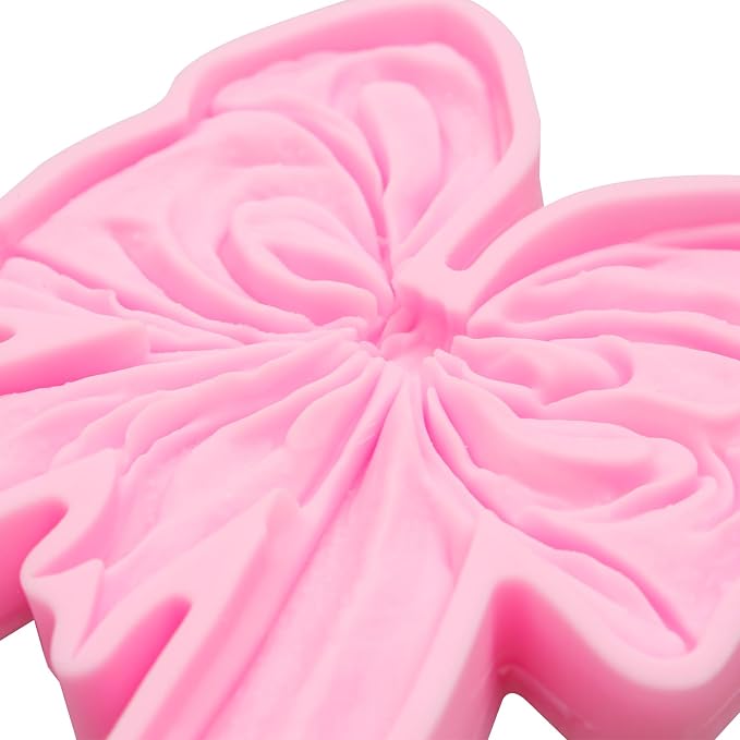 Large Bow Silicone Mold, Bow Chocolate Fondant Mold for Cake Decoration Candy Cupcake Topper Cake Polymer Clay Crafts Epoxy Resin