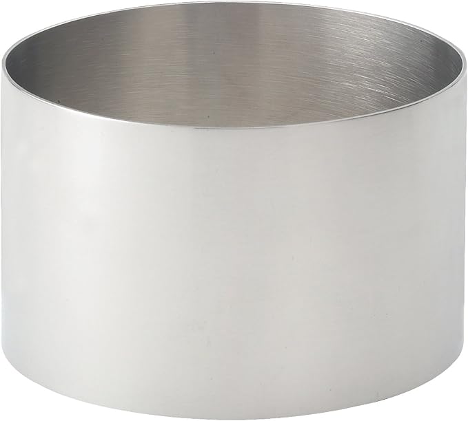 Cutlery-Pro Food Plating Presentation Ring, Cat Cora Approved, 18/8 Stainless Steel, 3.5 x 2-Inch