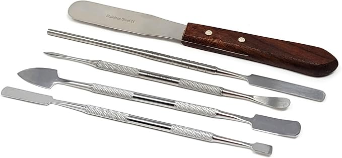 A2Z-Cookie Scribe Tool Stir Needle Cookie Decorating Tool, DIY Baking Pin Whisk Spatula Stainless Steel Needle Biscuit Shaping Icing Pin Scribe Modeling Tool - for Icing & Fondant Shaping (5pc Tools)