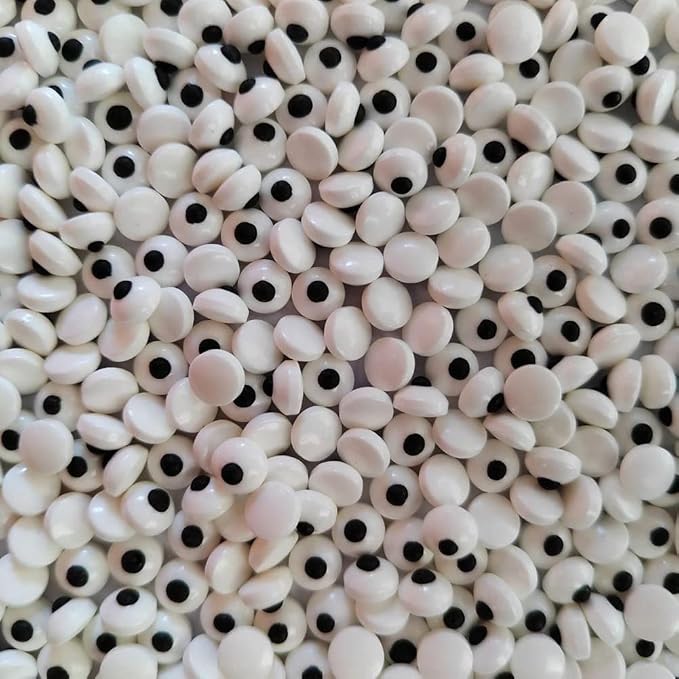 Candy Eyes - Halloween Sprinkles - Cake Sprinkles - Candy Eyeballs - Cupcake and Cake Topper - Edible Eyes for Decorating - Mini Eyes 2.82 Ounce