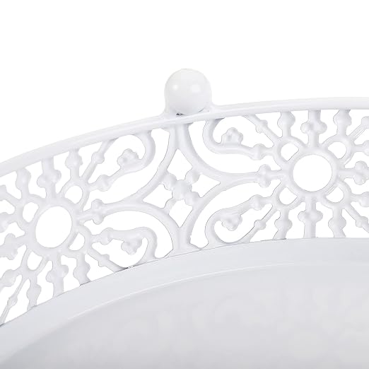 Hedume 3-Piece Cake Stand Set, Round Metal Cake Stands, Dessert Cupcake Stands, Cupcake Pastry Candy Plate for Wedding, Event, Birthday Party