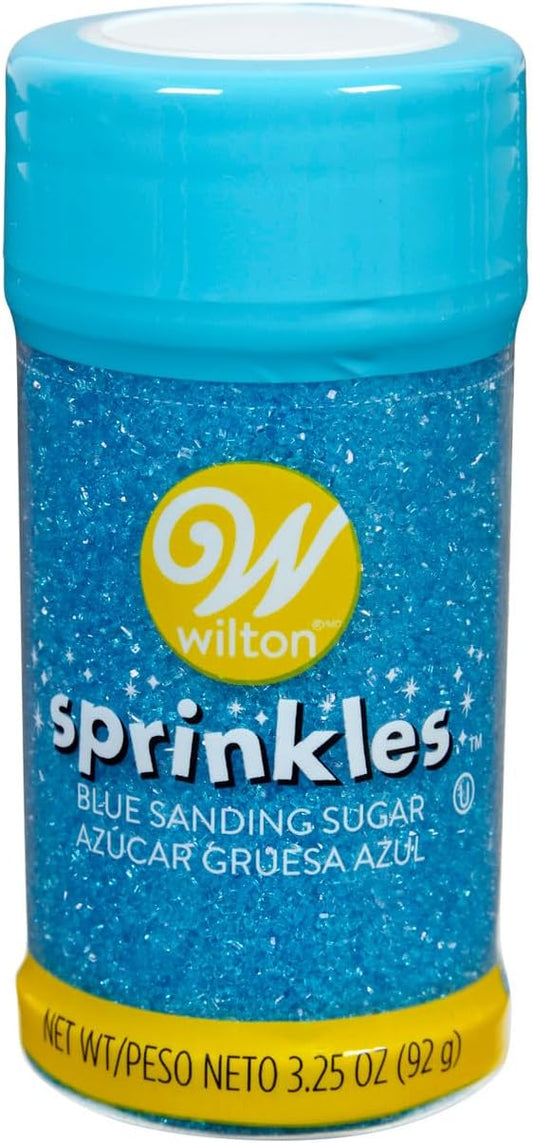 Wilton Blue Sprinkles Sugar, 3.25 Oz