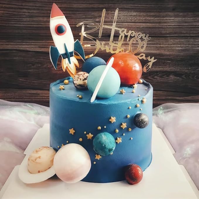 Sentovac Edible Gold Star Sprinkles | Edible Cake Cupcake Sprinkles 1 Bottle 4.23oz/ 120g | Cookie and Ice Cream Topper Decorations Large and Small Edible Stars (Gold Star)
