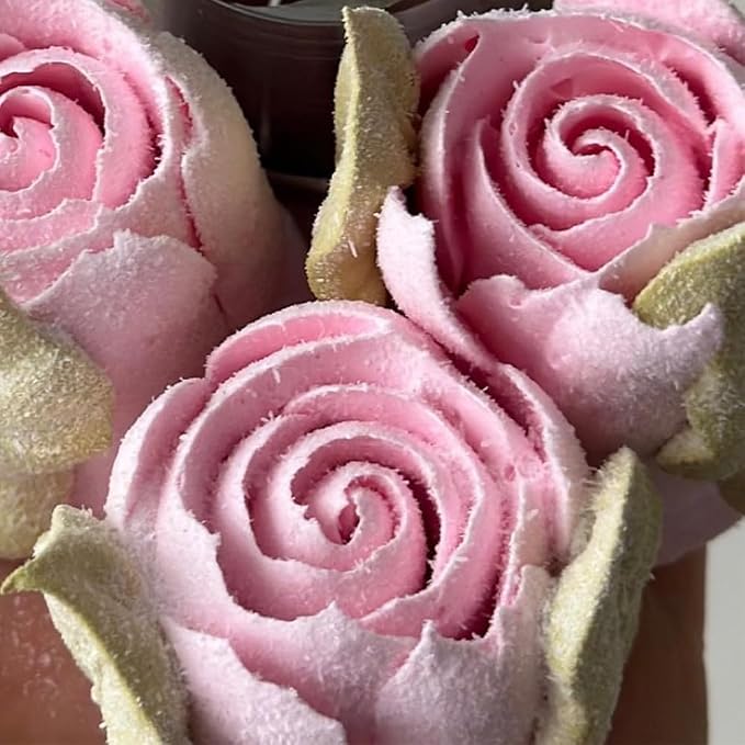 1 Piece Stainless Steel Extra Large Swirl Flower Icing Tips,Pastry Frosting Russian Piping Nozzles for Marshmallow Bouquet, Cake Decorating Piping Tips,Flower Frosting Nozzles for Decorating