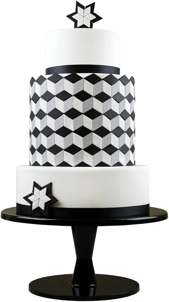 PME GMC133 Geometric Multicutter for Cake Design Diamond, Large Size, 1.25-Inch