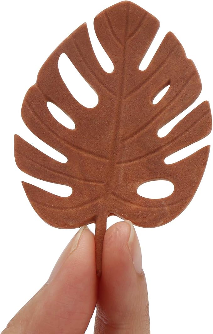 Beasea Leaf Fondant Silicone Mold, 4pcs Leaf Soap Mold Rose Clay Molds Maple Pattern Mold Candy Chocolate Cake Decorating Molds for Sugar Craft