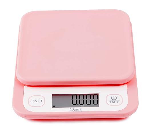Ozeri Garden and Kitchen Scale II, with 0.1 g (0.005 oz) 420® Variable Graduation Technology®