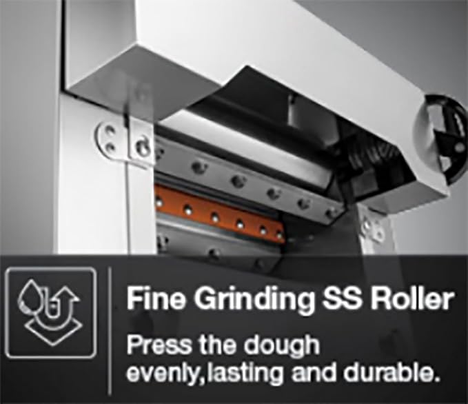 Electric Dough Roller Sheeter, Table Top Pizza Dough Press Mahcine, Commercial Dough Press Machine, Dough Pastry Sheeter Maker for Baking, For Making Pastries, Croissants, Pies,Cookies, Pizzas, Etc.