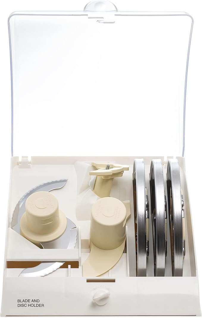 Cutting Blade and Disc Holder Storage for Cuisinart Food Processor Accessories BDH-2 (fits blades for DFP-11, DFP-14, DLC-10C, DLC-10S, DLC-10SY, DLC-10SYP1, DLC-2011, DLC-2014, DLC-8S and DLC-8SY)