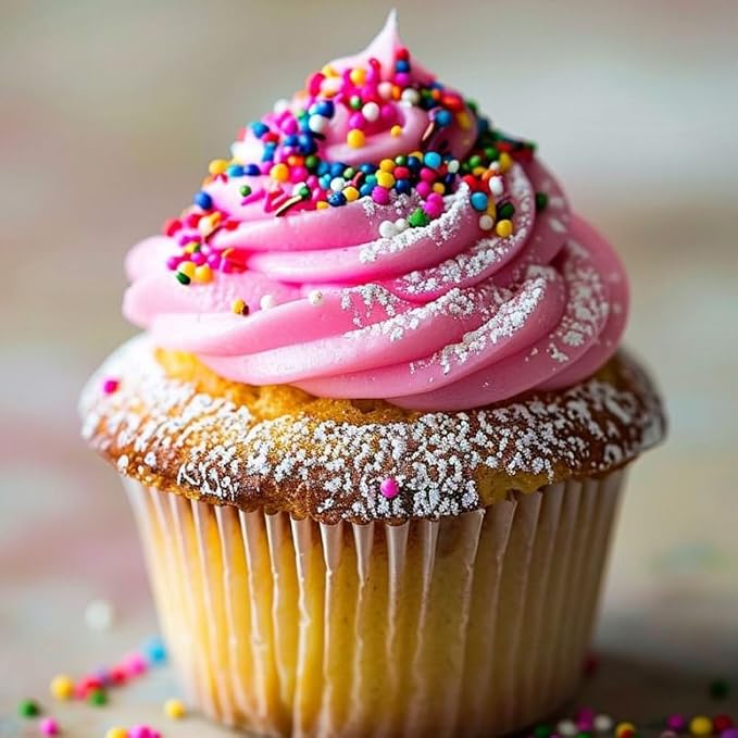 Rainbow Nonpareil Sprinkles Bulk 1 pound 2mm Rainbow Pearls Suagr Sprinkles for Cake Decorating Ice Cream Dessert Toppings Cookies Cupcakes Mini Round Birthday Candy