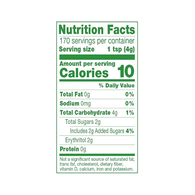 Truvia Cane Sugar Blend, Mix of Natural Stevia Sweetener and Cane Sugar, 24 oz Bag (Pack of 4)