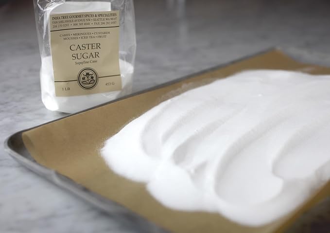 India Tree Superfine Caster Sugar,1.75 lb | NonGMO,Gluten-Free Premium Baking & Dessert Cane Sugar,(Pack of 2)
