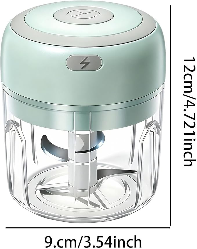 Electric Garlic Chopper, Cordless Convenience, 600mAh, Mini Portable Veggie Chopper, Portable Small Food Processor, Versatile Multi-Ingredient Design, For Garlic Onion Ginger Veggie
