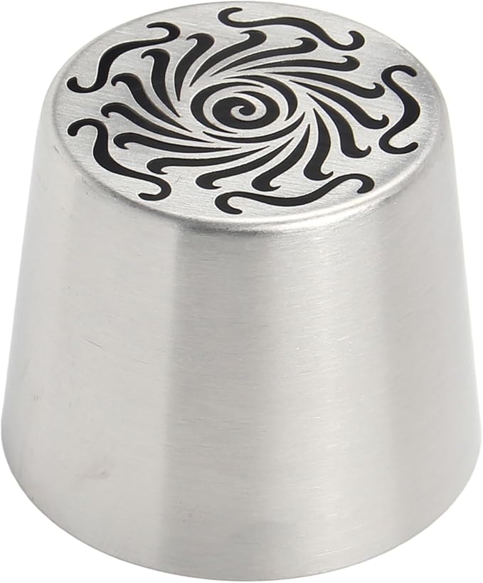 Extra Large Russian Piping Tips - Stainless Steel Flower Nozzles Set for Cake Decorating, Rose & Floral Icing Tips for Cupcakes, Cookies Professional Baking Tools (XXL, Style 65)