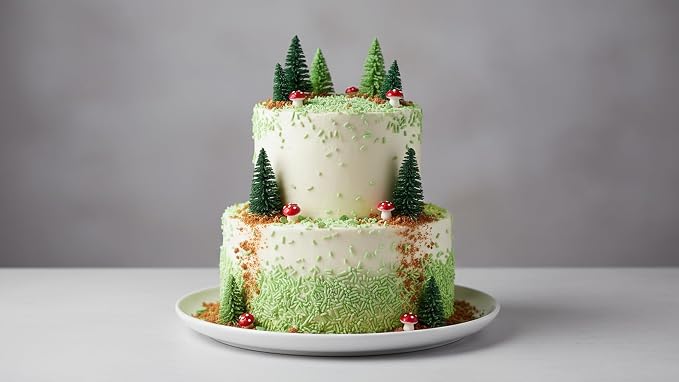 NCS Luminary Green Jimmies Edible Sprinkles – Cupcake, Cake & Cookie Decorations, 7 oz