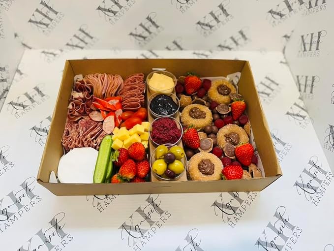 Large Cardboard Pastry Boxes Heavy Duty, Charcuterie Board Boxes with Lids 10PK, Disposable Catering Serving Platters for 5-8 People, Sturdy Takeout Containers for Picnic Box To-Go 15"x10"x3.5"