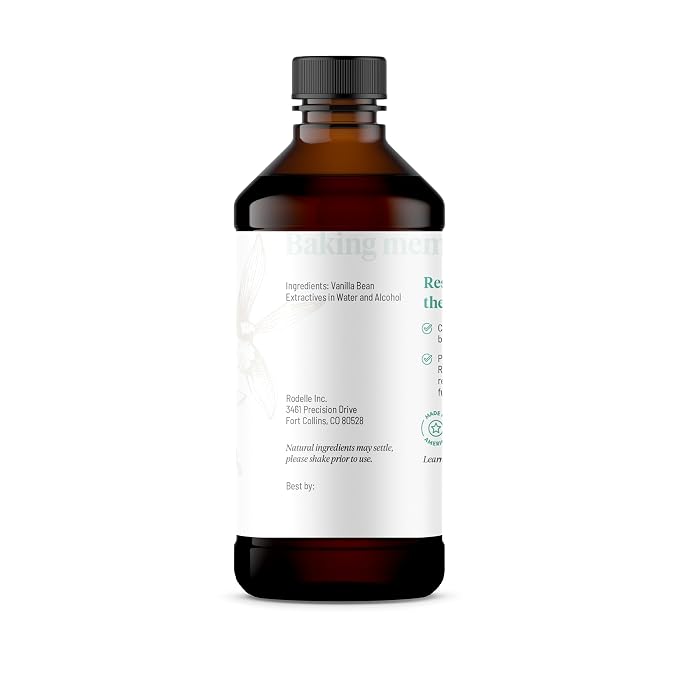 Rodelle Pure Vanilla Extract, 8 Fl oz