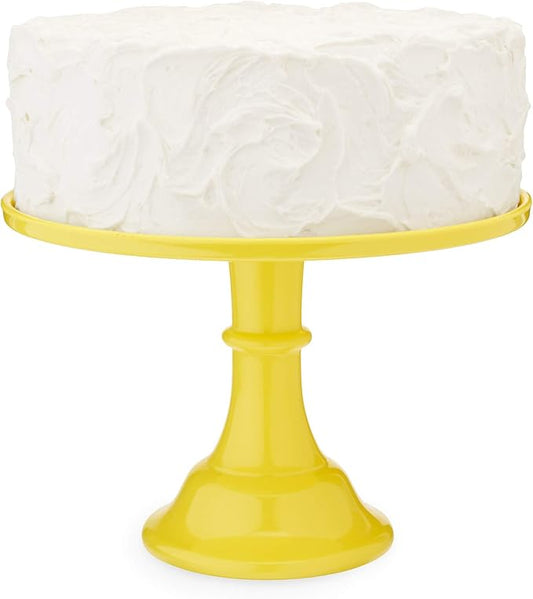 Twine Yellow Melamine Cake Stand, Cupcake Stand, Home Decor, Food Service, Dessert Accessory, Yellow, Set of 1