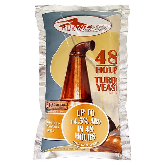 FermFast 48-Hour Turbo Yeast, 8.6oz - 10-Pack