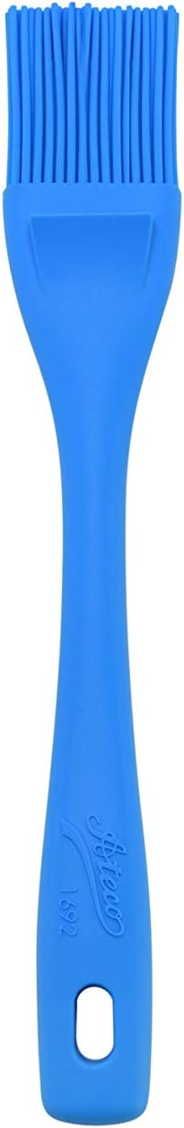 Ateco Flat Silicone Pastry Brush, 1.6-Inch Baking Supply, Blue (1692)