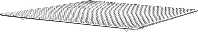 Winco Wire Sheet Pan Grate/Cooling Rack, Stainless Steel, Full Size