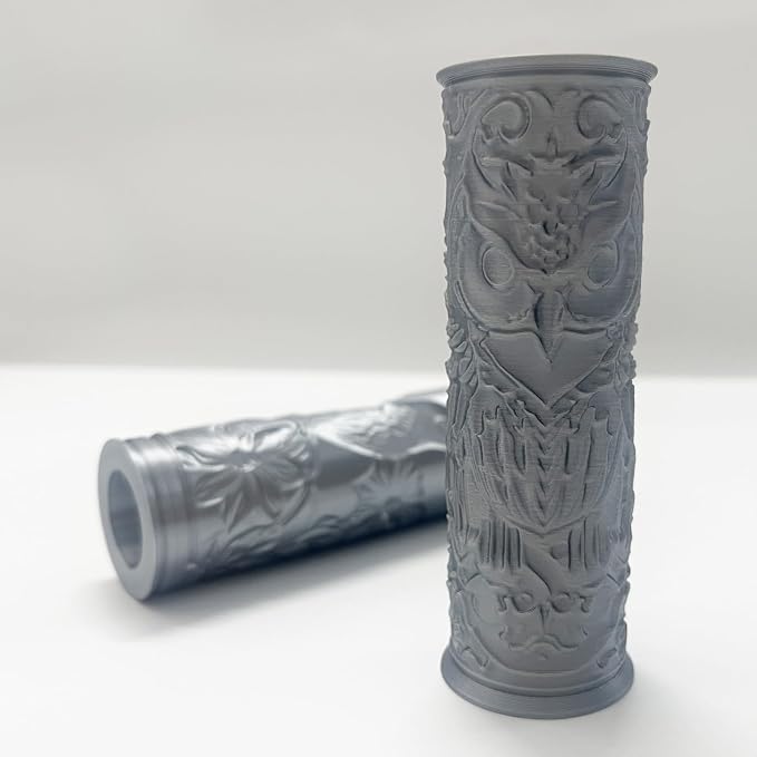 Pottery Clay Owl Texture Roller,Polymer Molding Art Hand Rollers Tools,Embossing Pattern Rolling Pins for DIY Crafts Making,4.1 Inches,Owl,1 Piece