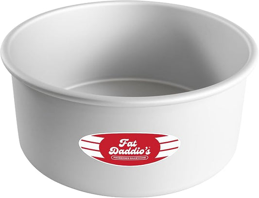 Fat Daddio's Anodized Aluminum Round Cake Pan, 9 x 4 Inch