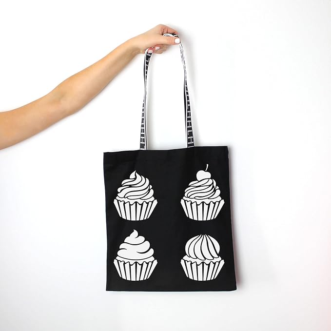 FINGERINSPIRE Cupcake Stencil for Painting 11.8x11.8 inch PET Hollow Out DIY Cupcake Home Decor Cream Cherry Drawing Stencil Reusable Cake Art Craft Stencils for Wall Cabinet Canvas Bag Paper Decor