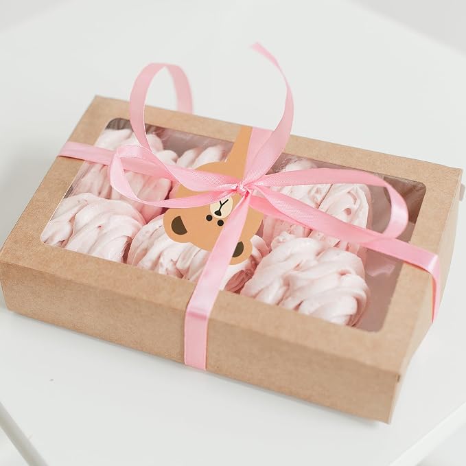 400Pcs Handmade Food Baking Seal Stickers Labels,Cute Animal Long Label Bakery Stickers,Self Adhesive Goods Bakery Sticker Sealing Tamper Proof Sticker for Pastry Bags Lollipops Candy Cake