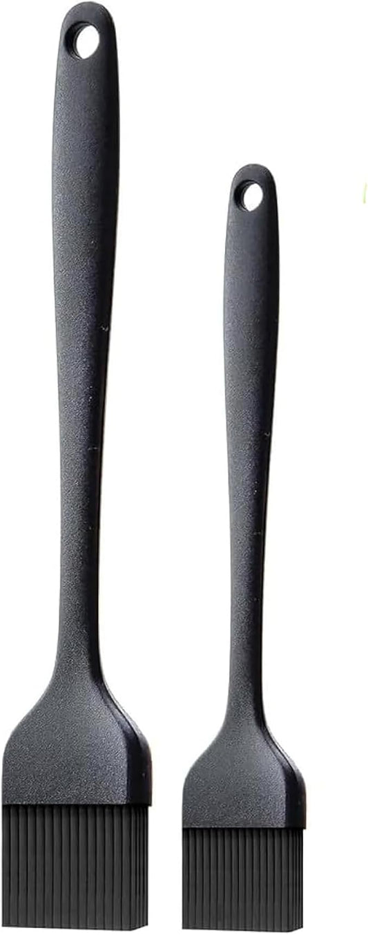 Silicone Pastry Brush, 2Pcs Kitchen Basting Brush for Baking Cooking Bbq Grill Spread Oil Butter Sauce