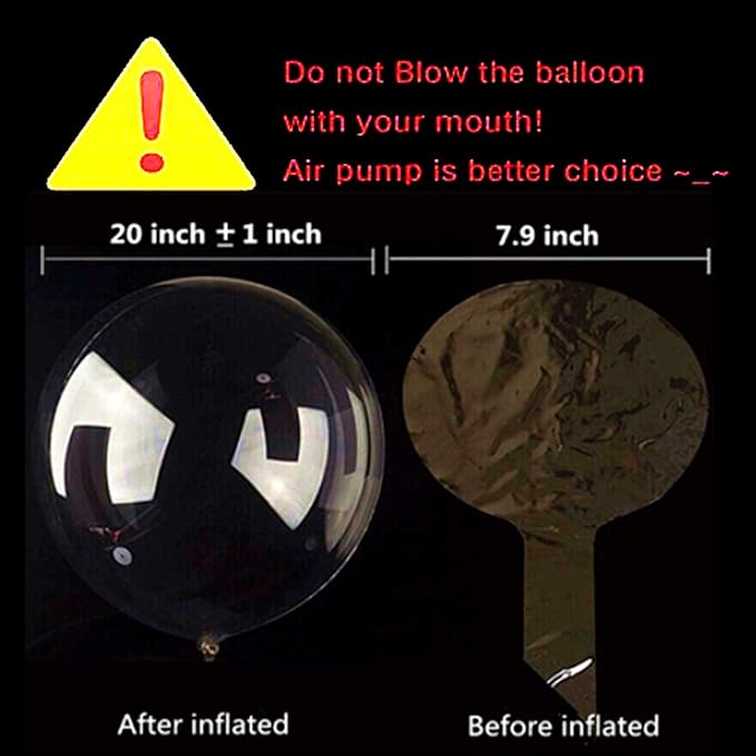 Yongxiang 10 PACKS LED Bobo Balloons,Transparent LED Light Up Balloons,Helium Style Glow Bubble Balloons with String Lights for Party Birthday Wedding Festival Decorations (Colorful)