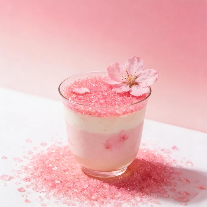 Twisweet Pink Sprinkles, Edible Sanding Sugar Crystals for Cake Decorating, Extra Fine Candy Sprinkles for Baking, Cupcake Topping Ice Cream Donut Cookies Decoration, Wedding Party Valentine Christmas Supplies (150g/5.3oz)