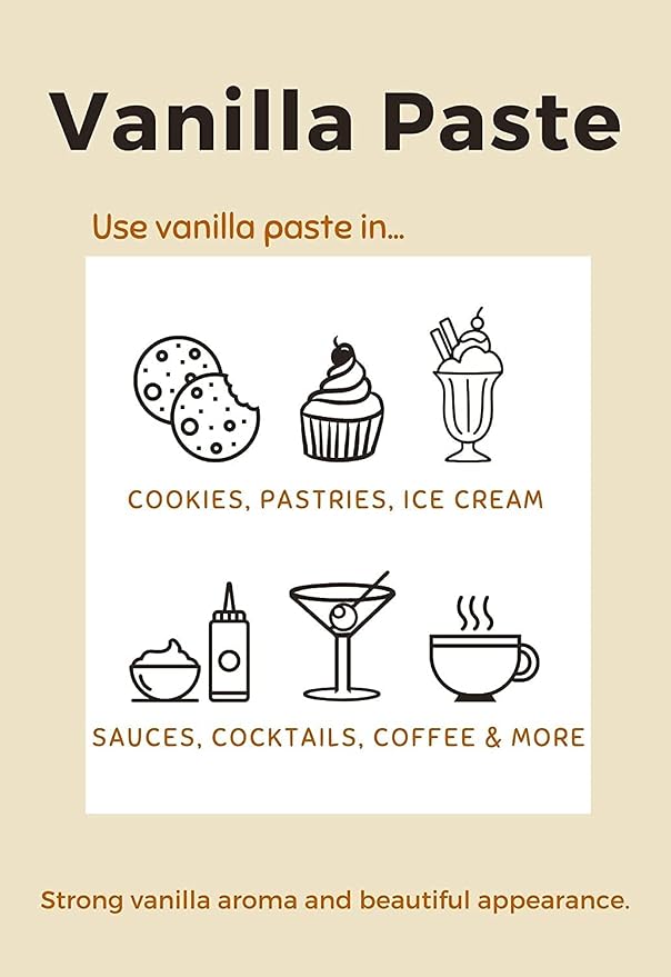 Native Vanilla - All Natural Pure Vanilla Bean Paste - 1 Gallon Bottle 128 Fl Oz - No Added Sugar - For the Home Chef for Cooking, Baking, and Dessert Making