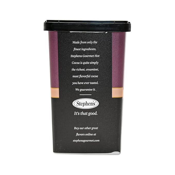Stephen’s Milk Chocolate Marshmallow Hot Cocoa Mix, Smooth & Creamy Gourmet Hot Chocolate, 14 oz. (Pack of 1)
