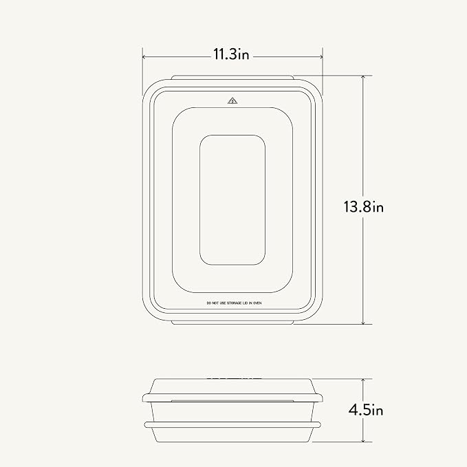 Nordic Ware Aluminized Steel Baking Set 9X13, Quarter Sheet and Lid