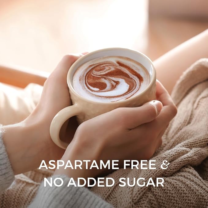 NOMU Skinny 60% Cocoa Hot Chocolate (33 servings) | 20 Calories only, Keto Diet Drink, Low GI, High Protein (Pack of 2)