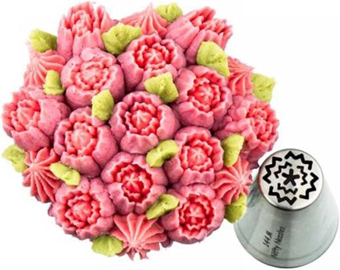 Nifty Nozzles Mini Russian 13 pc Piping Tip Set, Sugar and Crumbs
