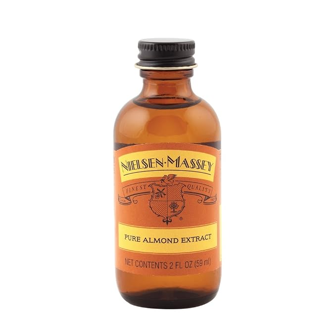 Nielsen-Massey Pure Almond Extract for Baking and Cooking 2 Ounce Bottle