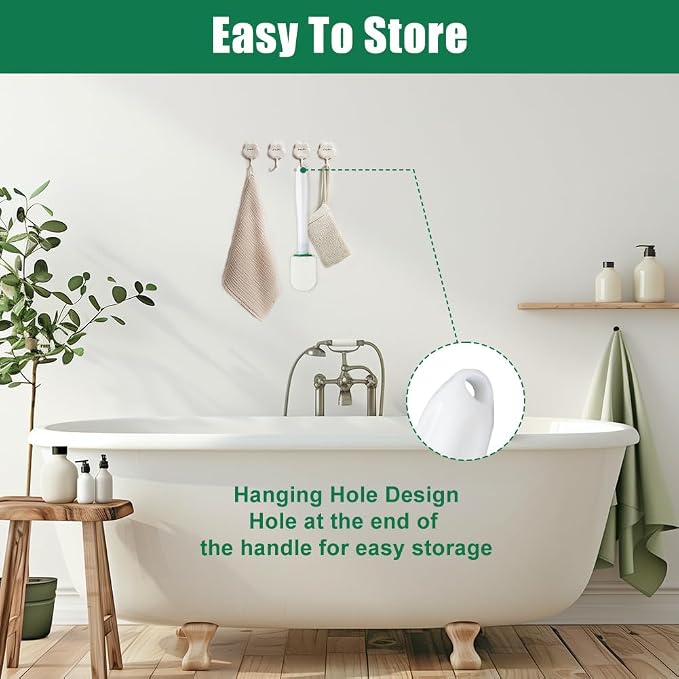 AUAUY 10 Pack Pumice Stone with Handle, Toilet Bowl Pumice Stone for Cleaning, Hard Water Toilet Ring Remover, 2 Handle + 10 Pumice Stones for Cleaning Toilets, Bathtubs, Grills, Kitchen Sink