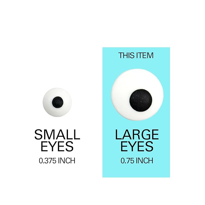 Large Eye Sprinkles 4.4 oz, Candy Eyes, Candy Eyeball Sprinkles For Cake Decorating, Baking, Ice Cream & More, The Hampton Candy Company